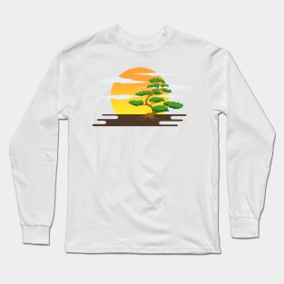 Bonsai at Twilight Long Sleeve T-Shirt